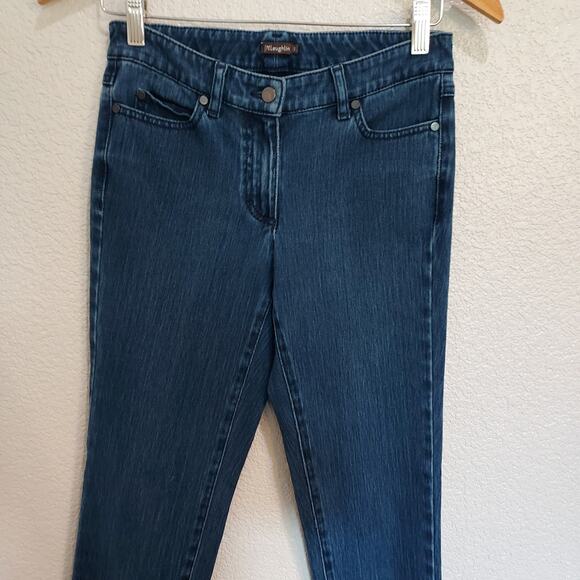 J. McLaughlin Blue Skinny Jeans Size 2 - Picture 3 of 8